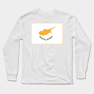 Flag of Cyprus Long Sleeve T-Shirt